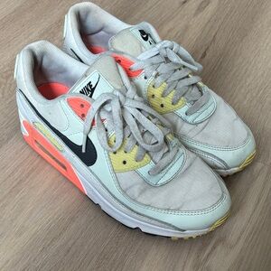 Nike Air Max 90 White Barely Green Bright Mango